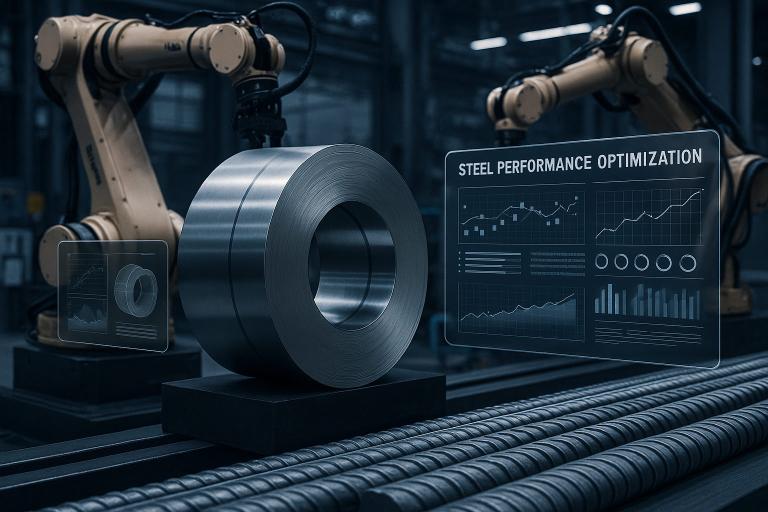 Steel production performance monitoring KPIs for yield quality efficiency and manufacturing operations